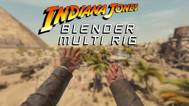 Thumbnail for Indiana Jones Blender IK Rig